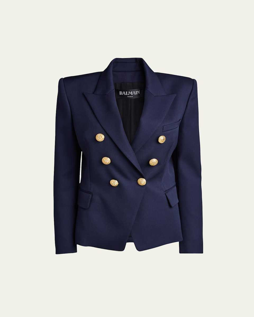 Classic Double-Breasted Blazer